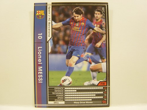 Panini wccf 2011 lionel - wccf,