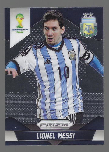 2014 panini prizm lionel - lionel, messi