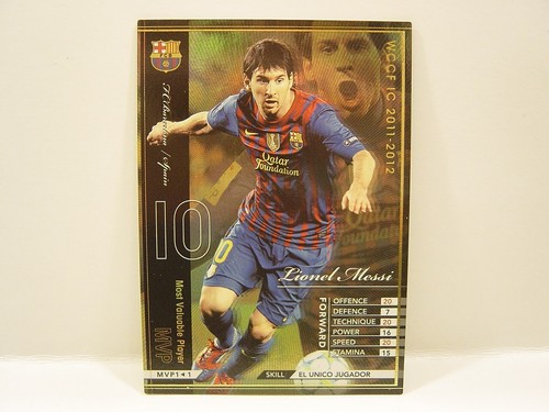 Panini wccf 2011 mvp lionel - panini,