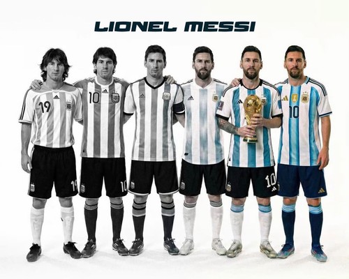 Foto 8x10 lionel messi fifa - messi,