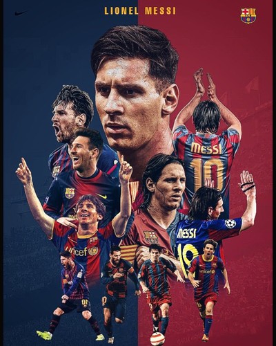 Foto 8x10 lionel messi fifa - foto,