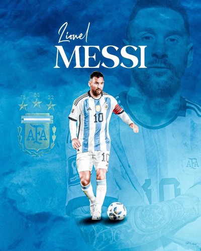 Foto 8x10 lionel messi fifa - 8x10,