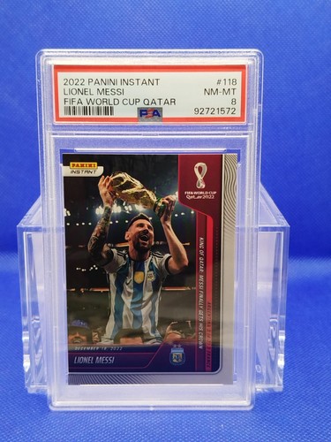 Psa 118 lionel messi - 8, #118
