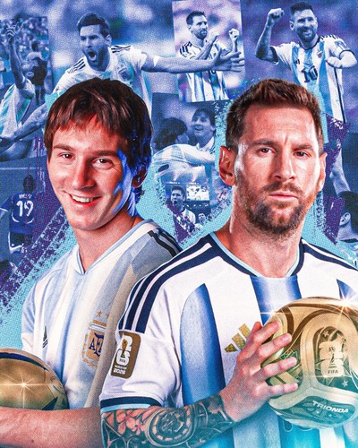 Foto 8x10 lionel messi - foto,
