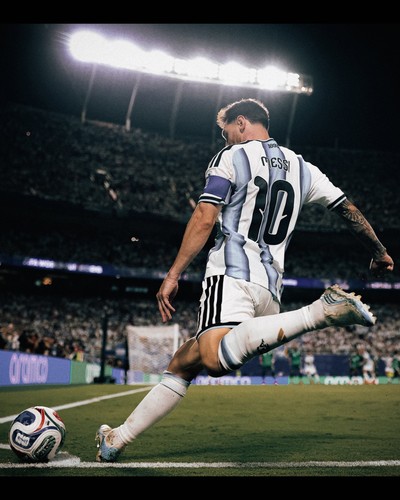 Foto 8x10 lionel messi fifa - lionel,