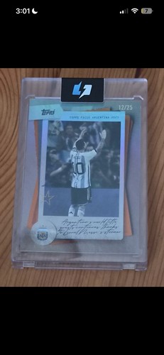 Topps focus argentina lionel - argentina,