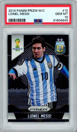 Lionel messi 2014 - panini, prizm